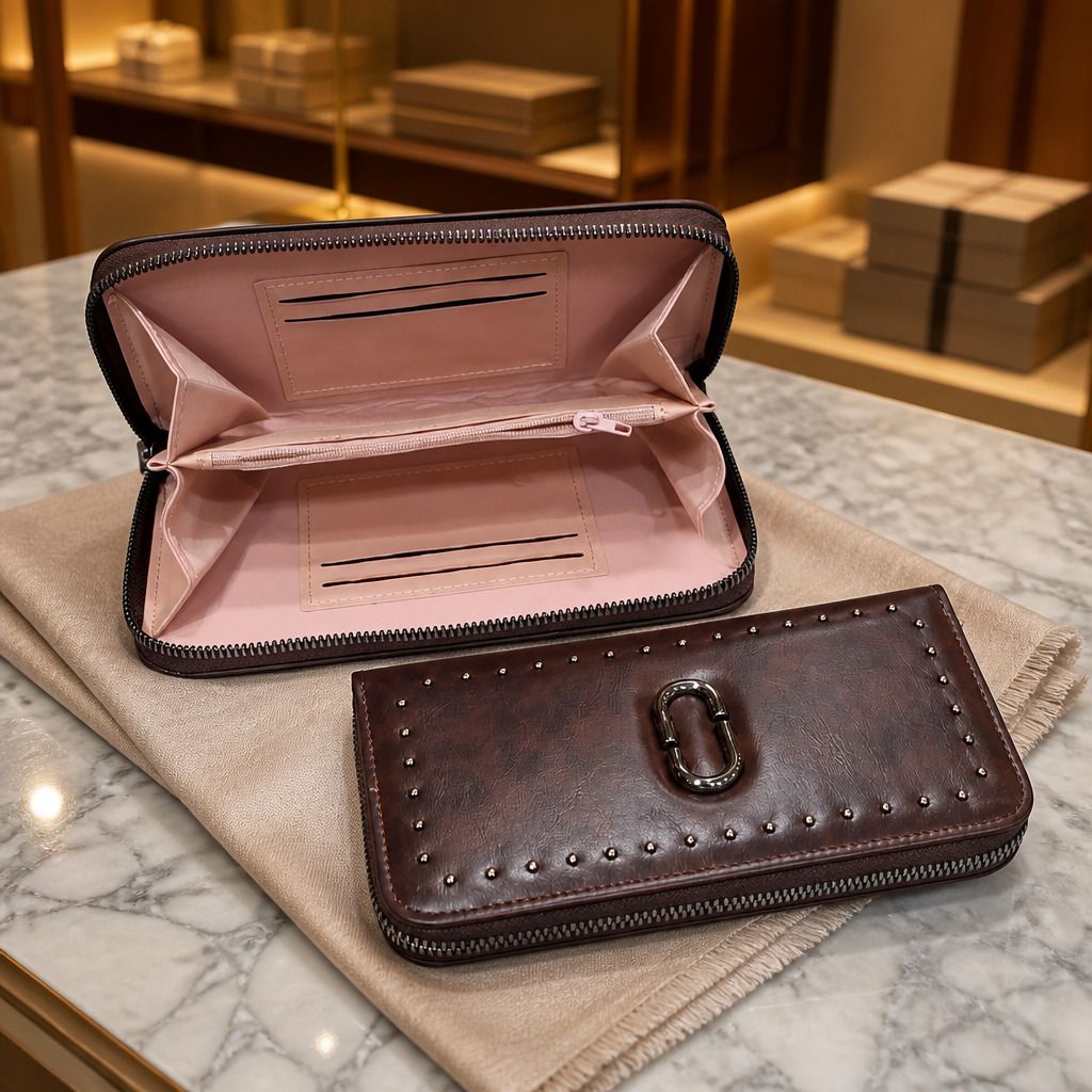 Casual Brown Clutch-image-29