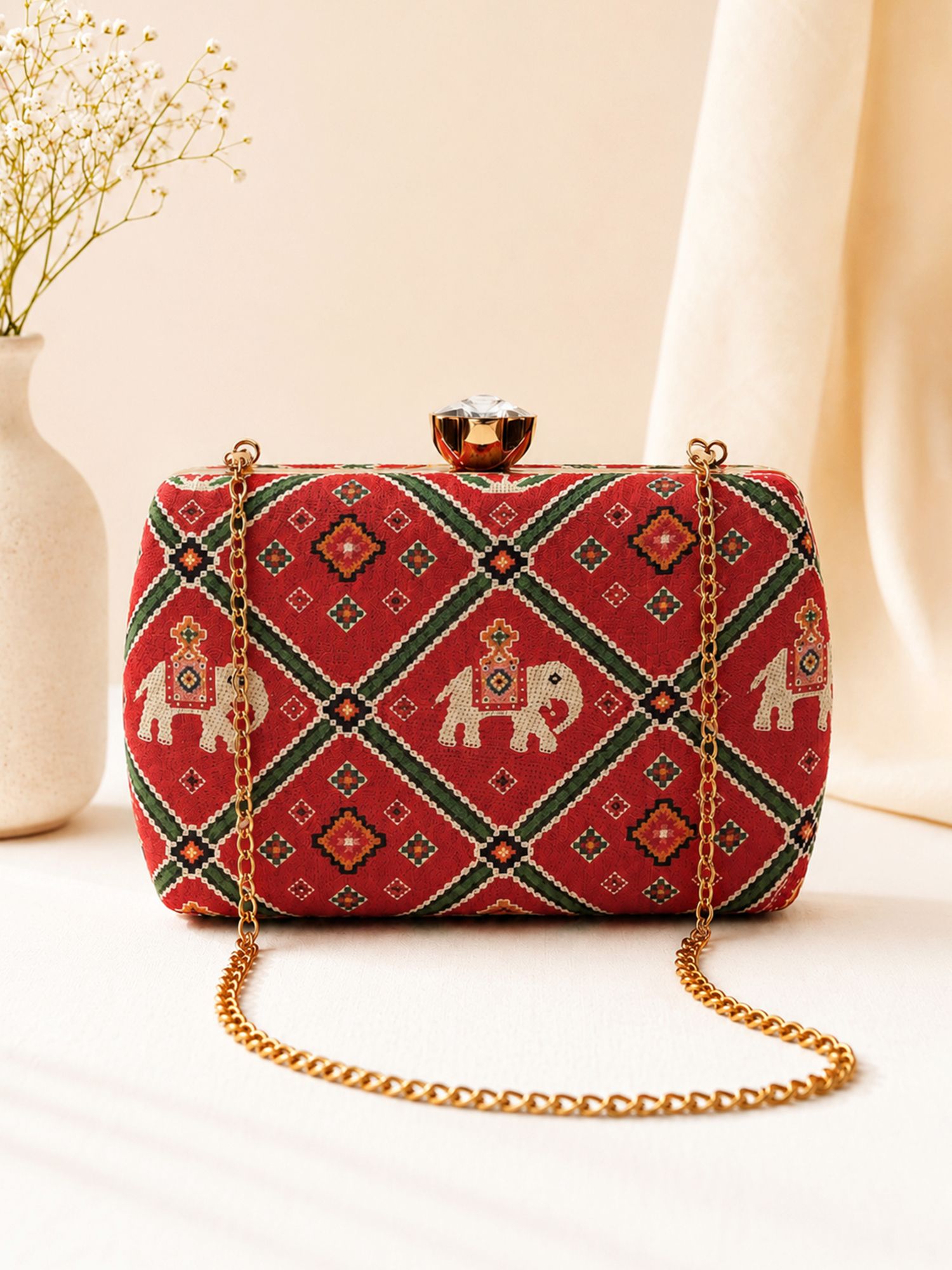 artklim Casual, Party Red Clutch-picture-18