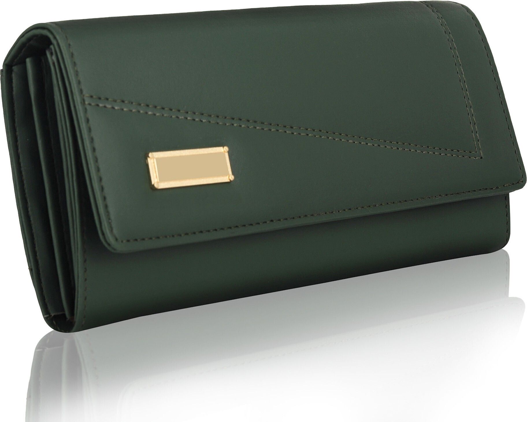 Casual GreenClutch- Regular Size-image-18