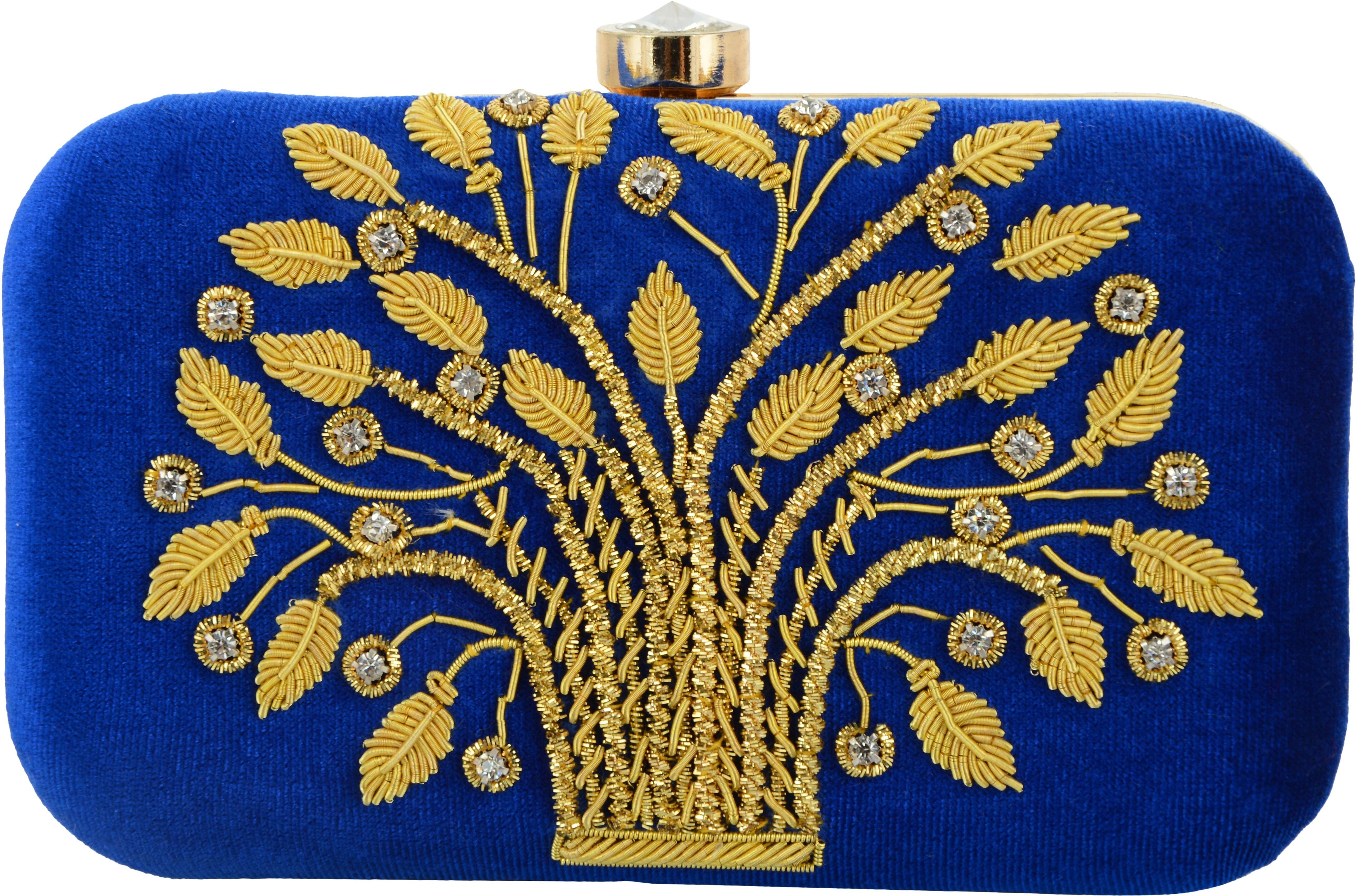 tooba handicraft Party Multicolor Clutch-picture-18