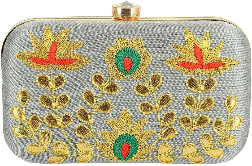 Casual Grey Clutch-image-36