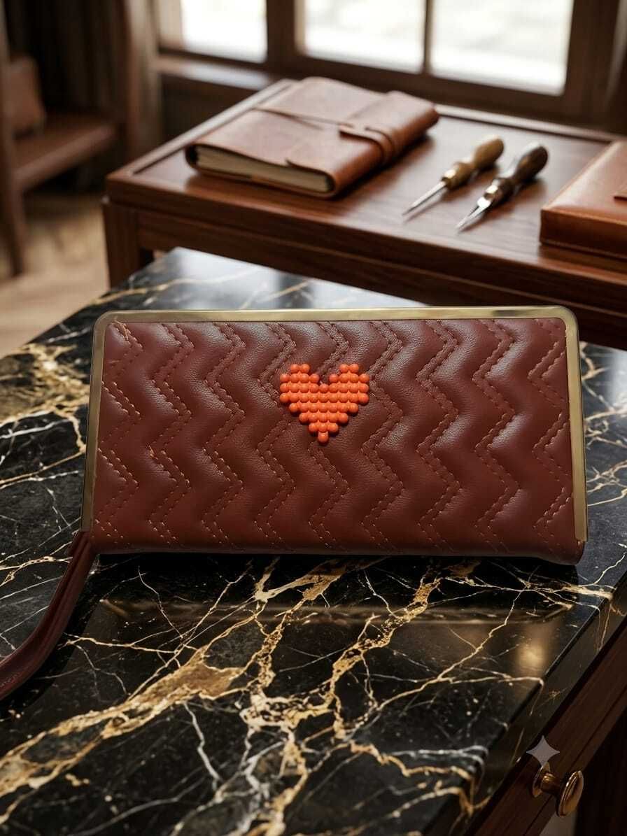 abc Party Brown Clutch-picture-41