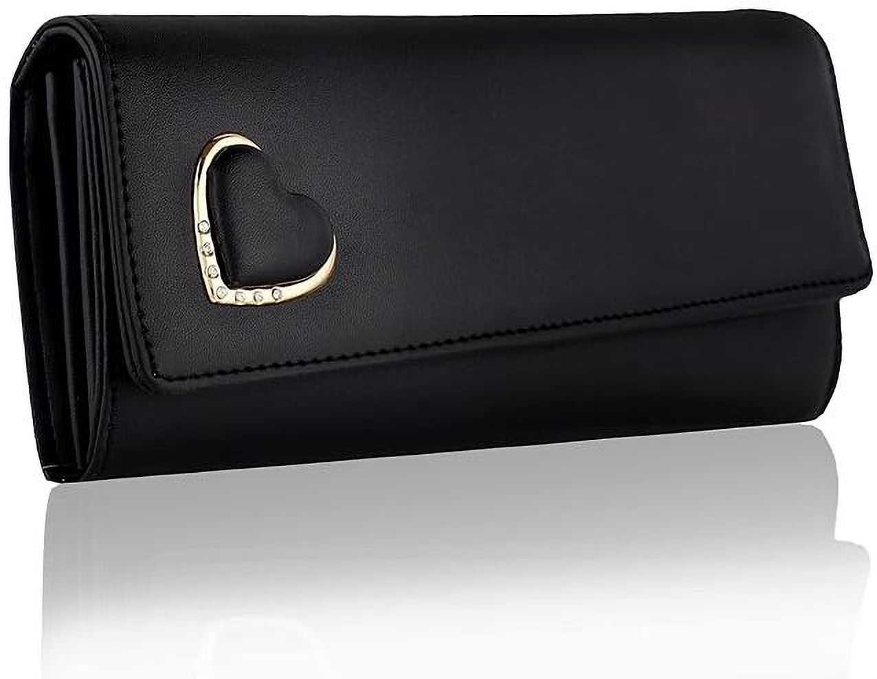 omsai enterprises Casual Black Clutch-picture-16