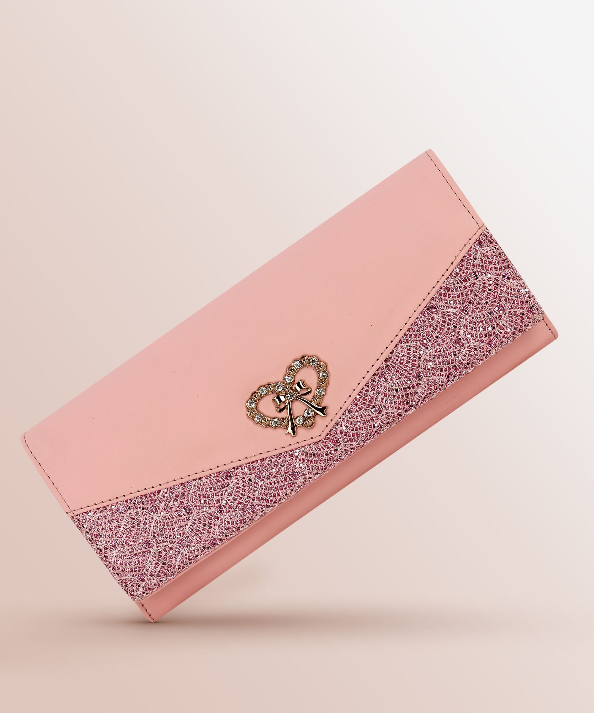 houseofcommon Casual, Formal Pink Clutch-picture-26