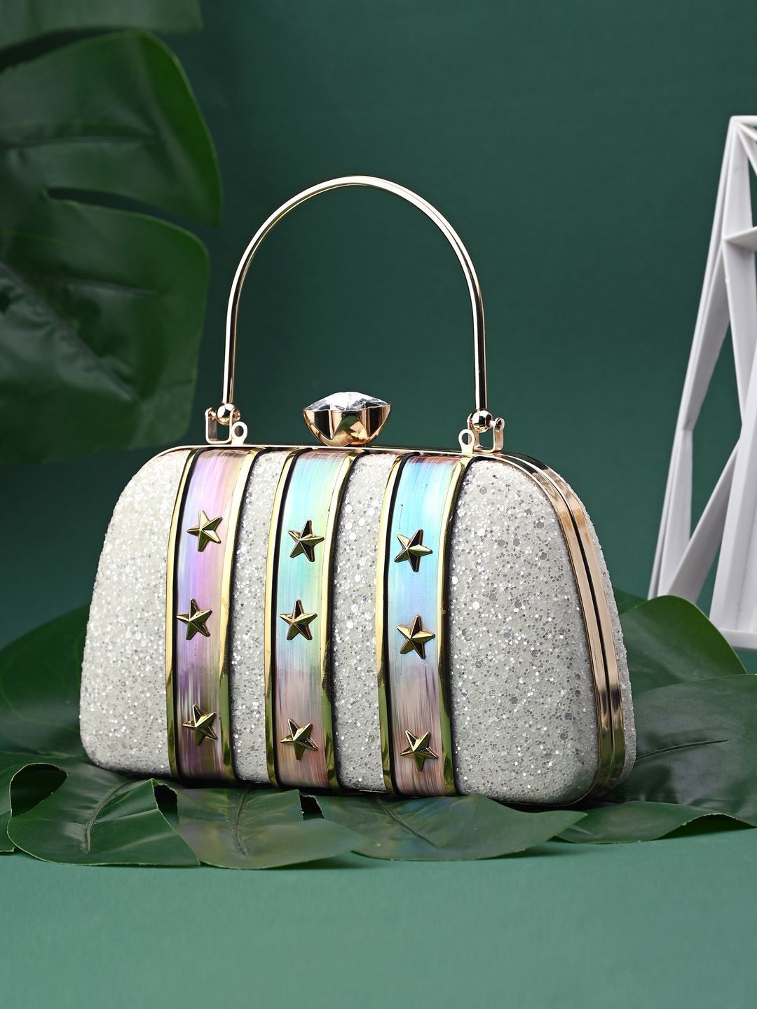 Party White Clutch-image-32