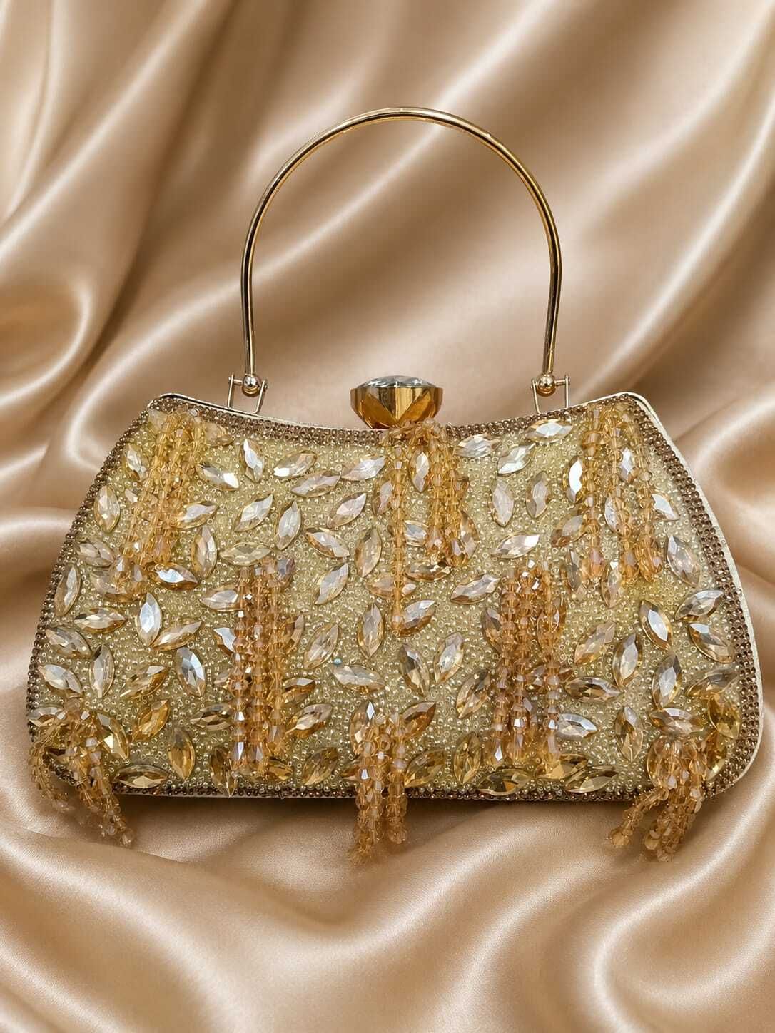 enny craze Party Gold Clutch-picture-21