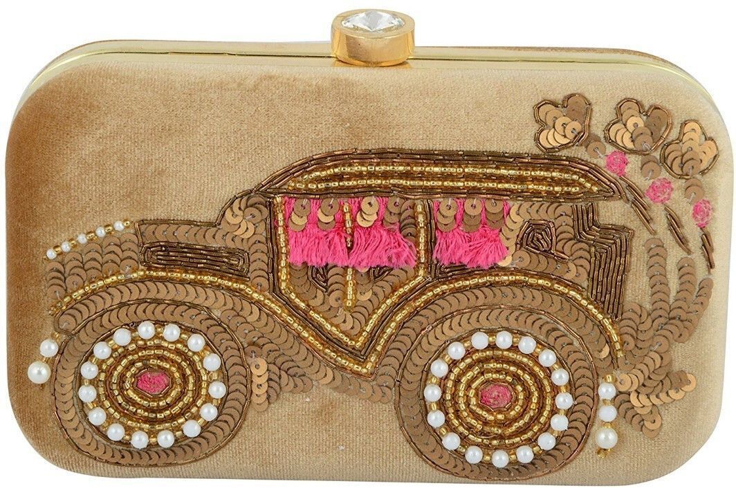 Casual Gold Clutch-image-46