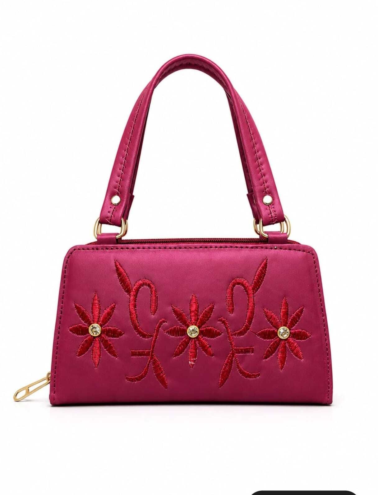 Casual Maroon Clutch-image-36