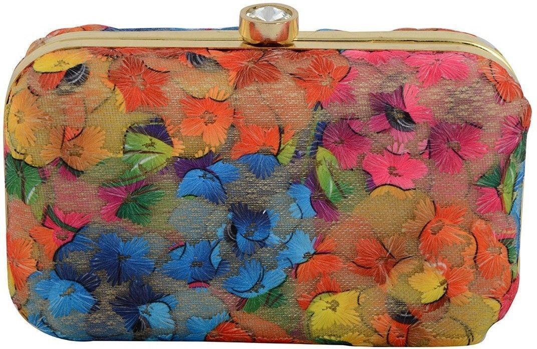 Casual Multicolor Clutch-image-45
