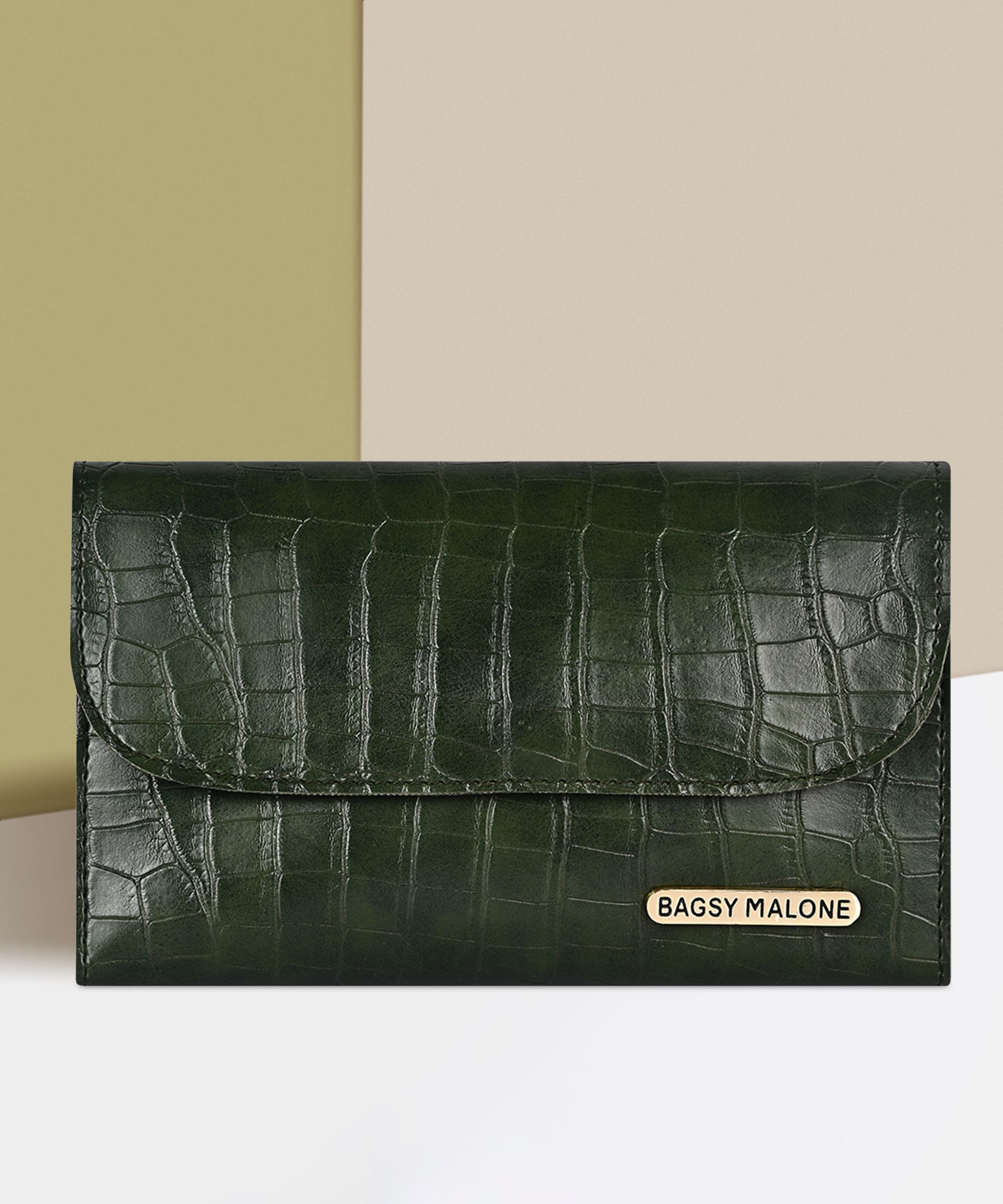 bagsy malone Casual, Formal, Party Green Clutch-picture-13