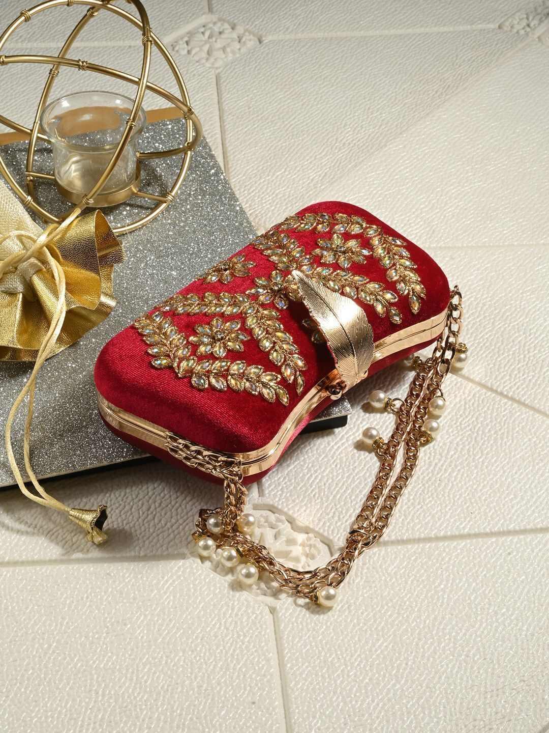 Party Red Clutch-image-32
