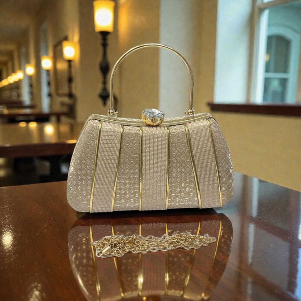 carry craft bag Party Gold Clutch-picture-19
