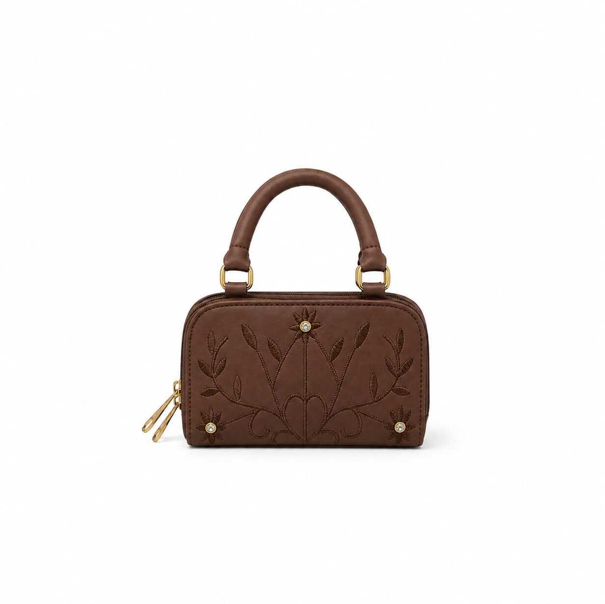 Casual, Formal, Party Brown Clutch-image-47