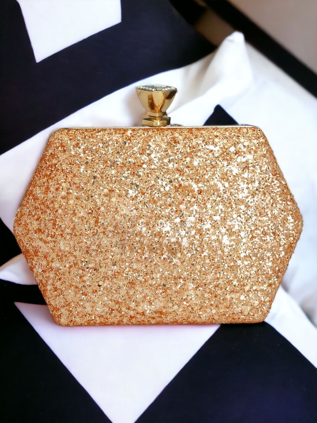 tooba handicraft Party Multicolor Clutch-picture-31