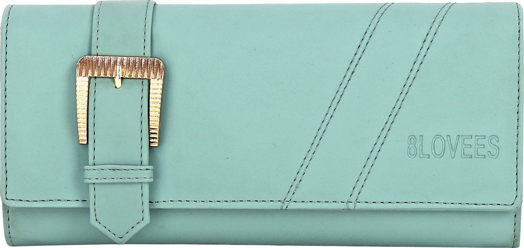 houseofcommon Casual, Formal Light Green Clutch-picture-17