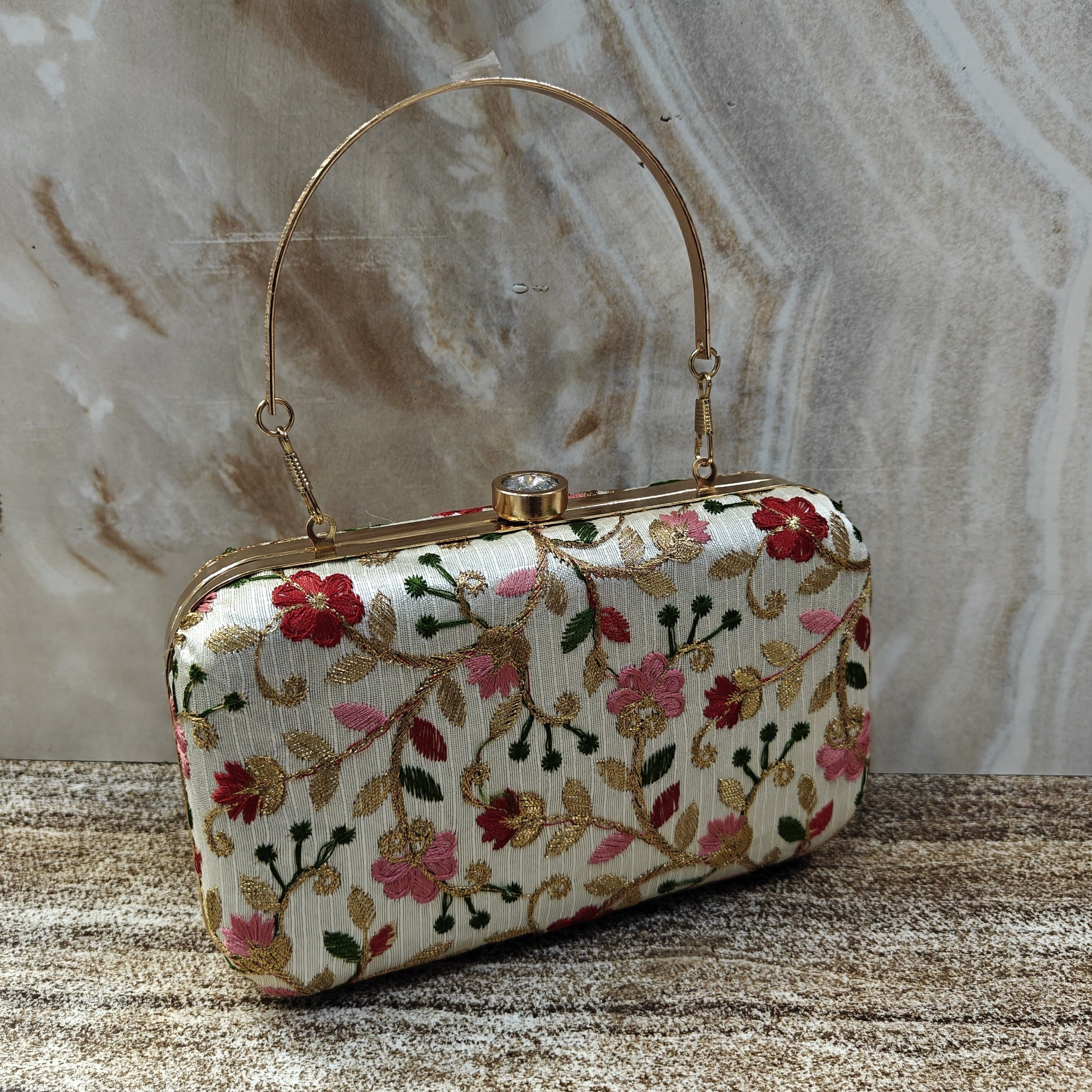 harboi Party Maroon Clutch-picture-36
