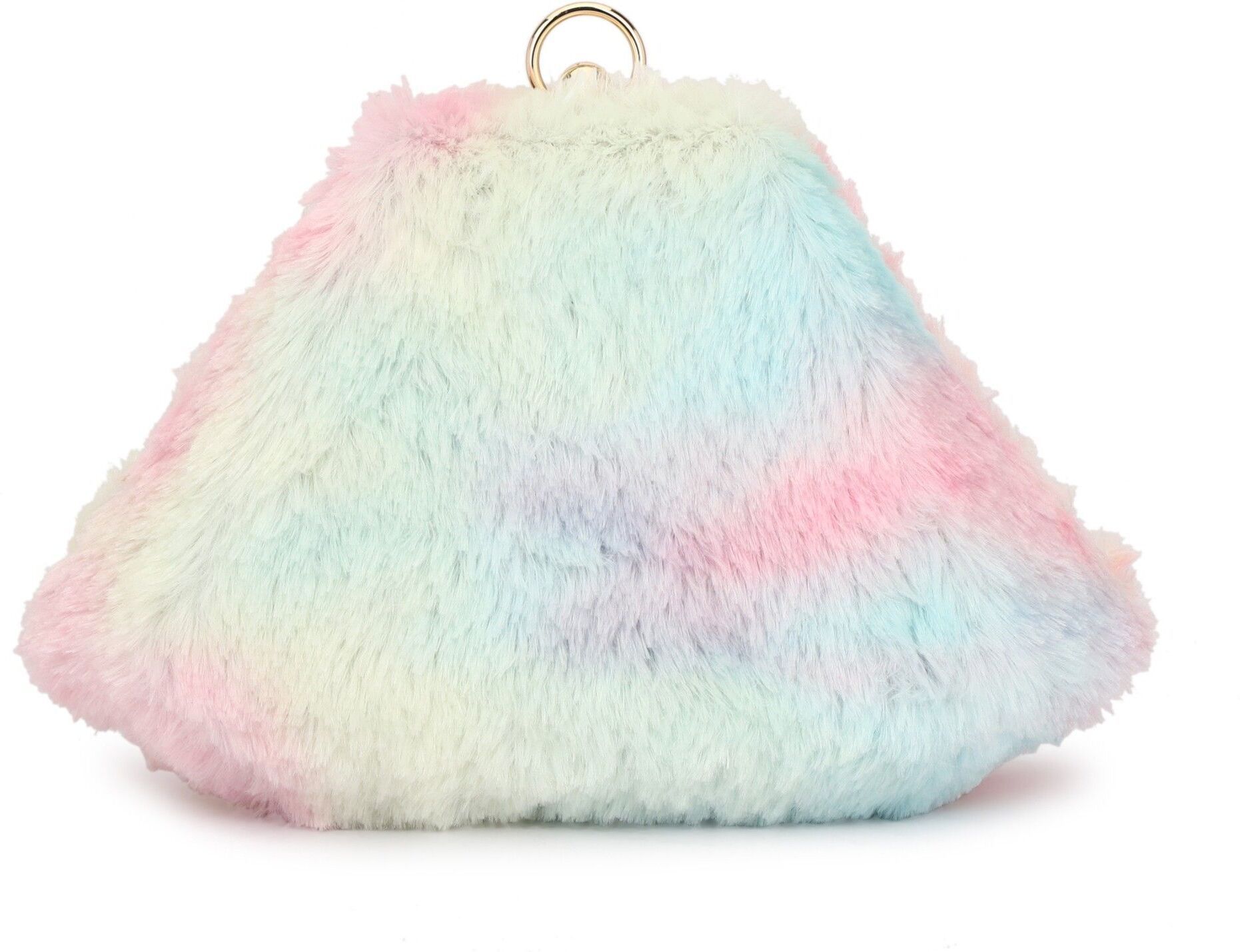 Party Multicolor, Gold Clutch-image-41