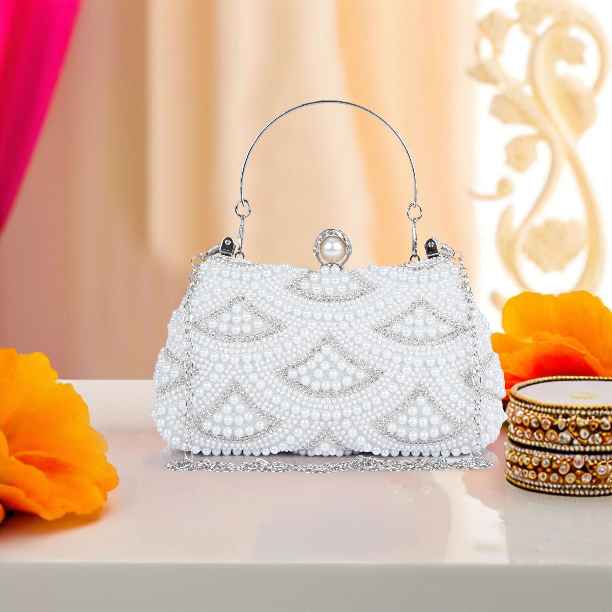 Party Grey Clutch-image-1