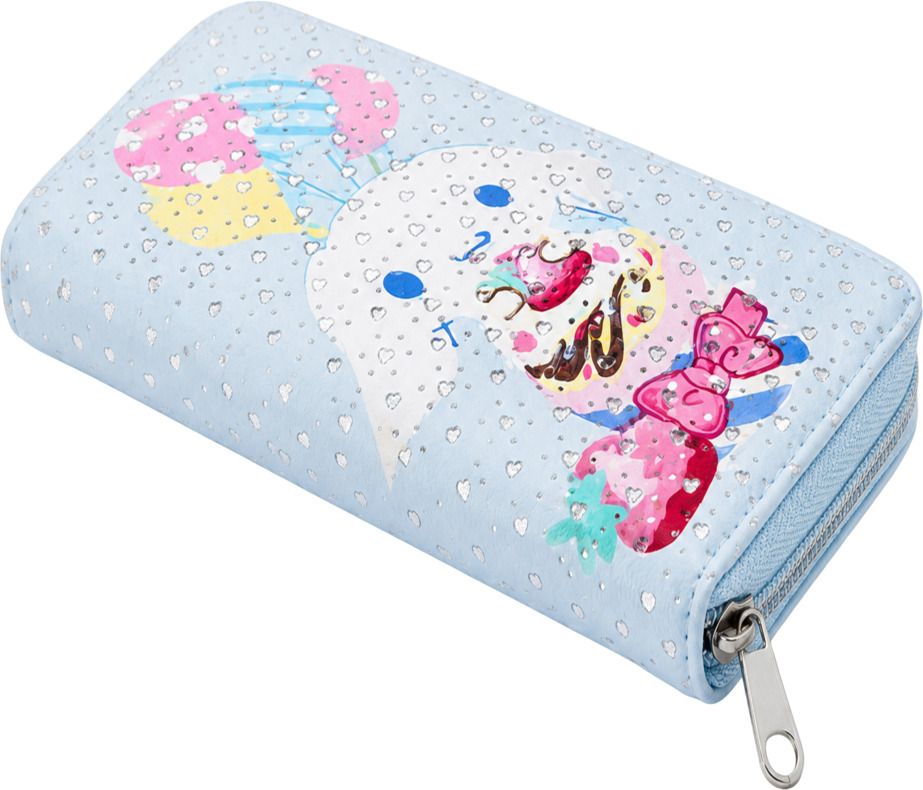minkly Casual Blue Clutch-picture-0