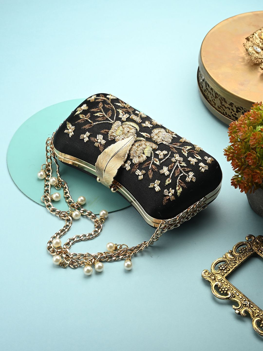 Party Black Clutch-image-26