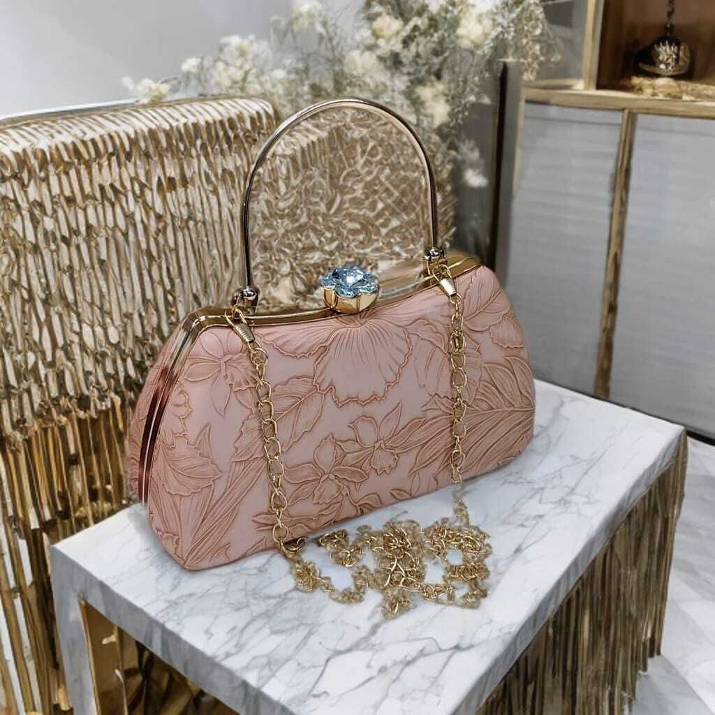 Party Beige Clutch-image-30