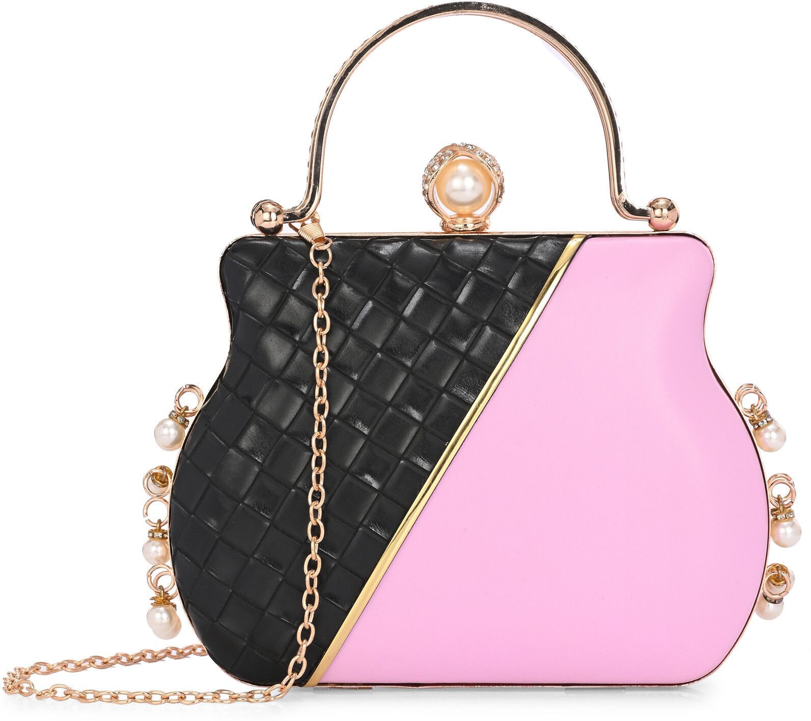 d'vine luxe Party Black Clutch-picture-11