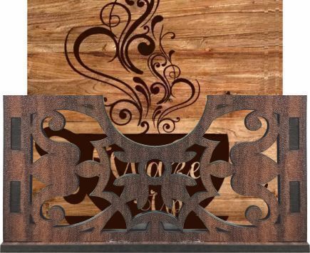 flipkart smartbuy Square Reversible Wood Coaster Set-picture-17