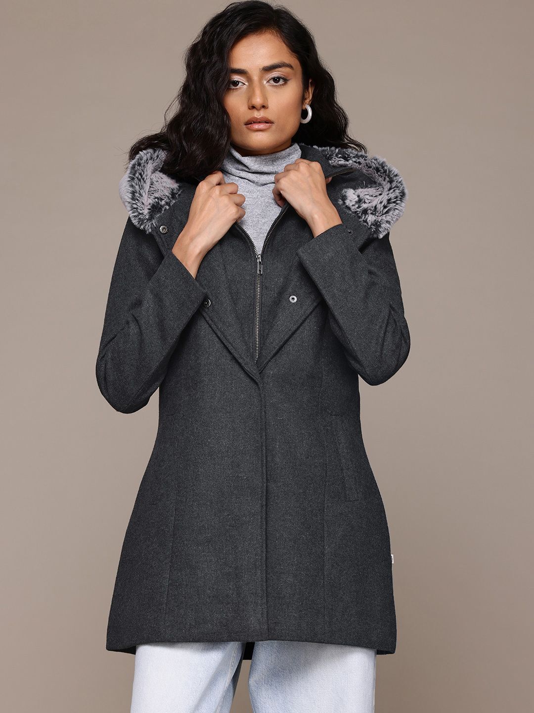 Polyester Coat For Women-image-28