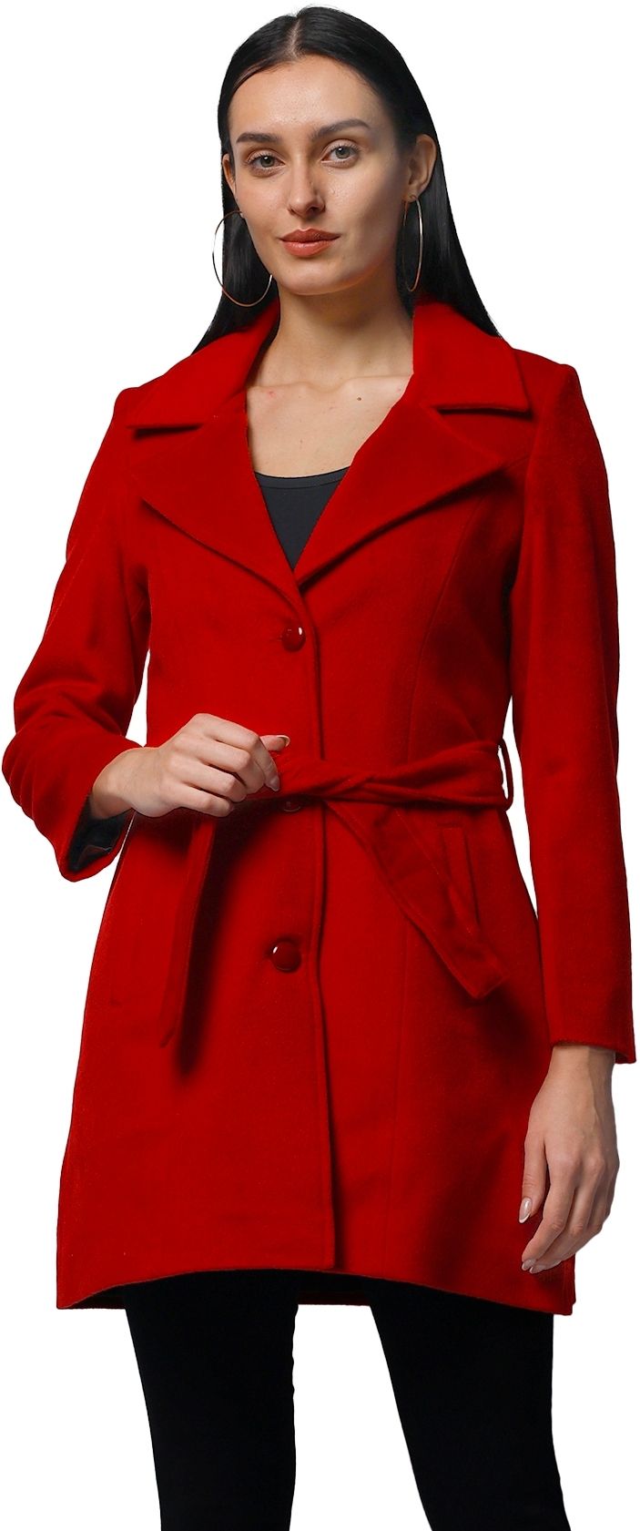 trufit Tweed Coat For Women-picture-14
