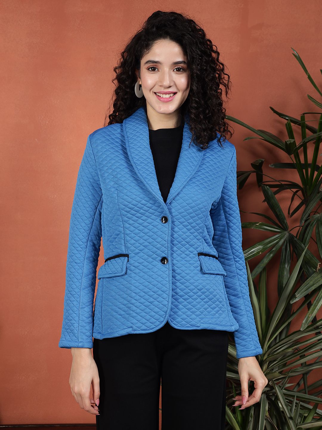 tandul Polyester Solid Coat For Women-picture-22