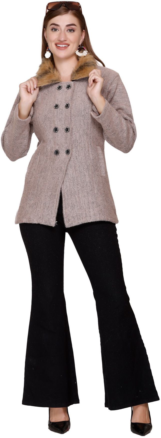100% Wool Coat For Women-image-18