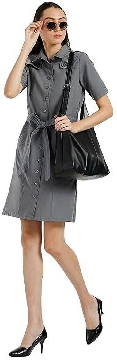 office & you Cotton Blend Solid Coat For Women-picture-42