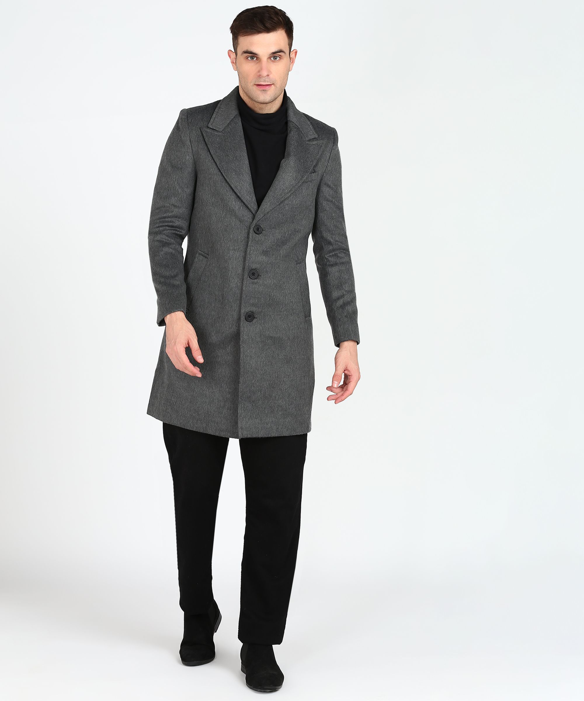 essentiele WOOL BLEND Coat For Men-picture-21