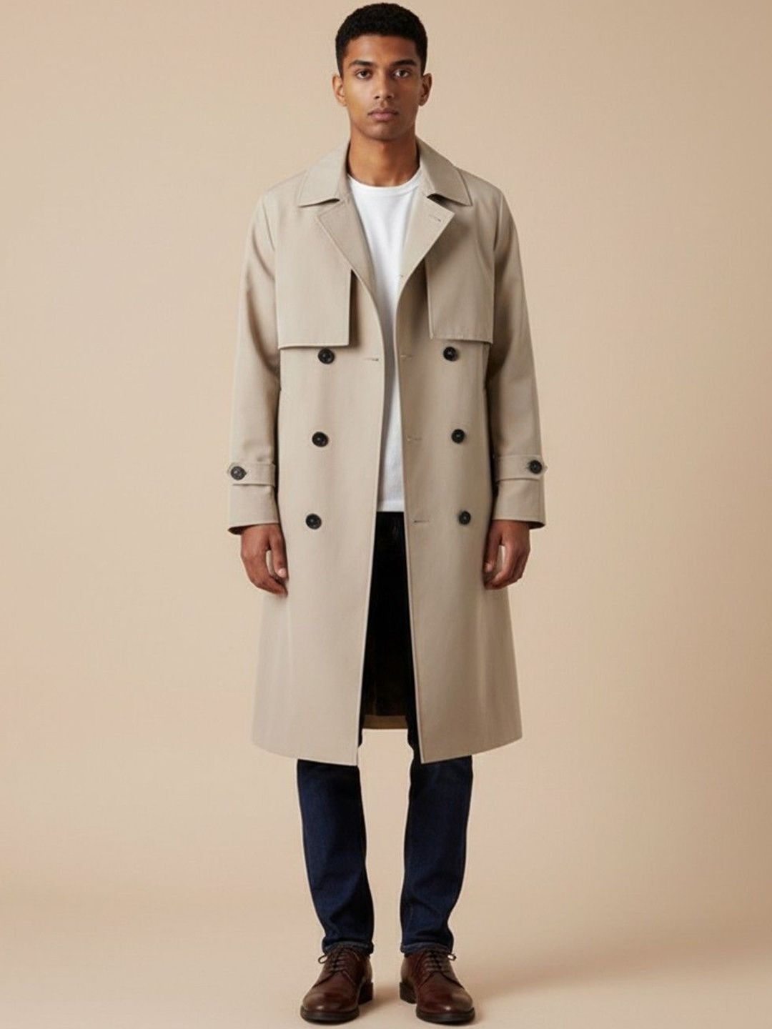 mast & harbour Polyester Solid Coat For Men-picture-35