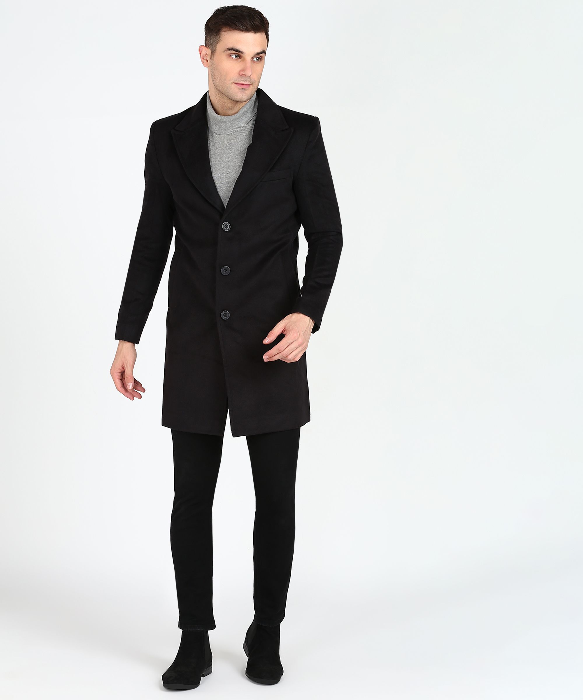 essentiele WOOL BLEND Coat For Men-picture-24