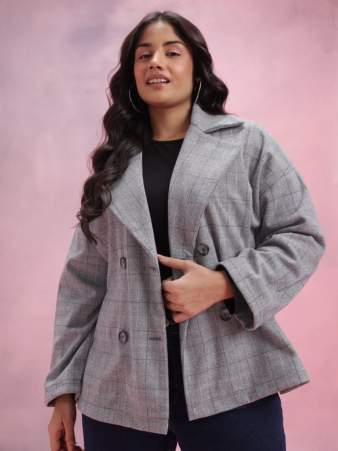 dressberry curve Polyester Coat For Women-picture-41
