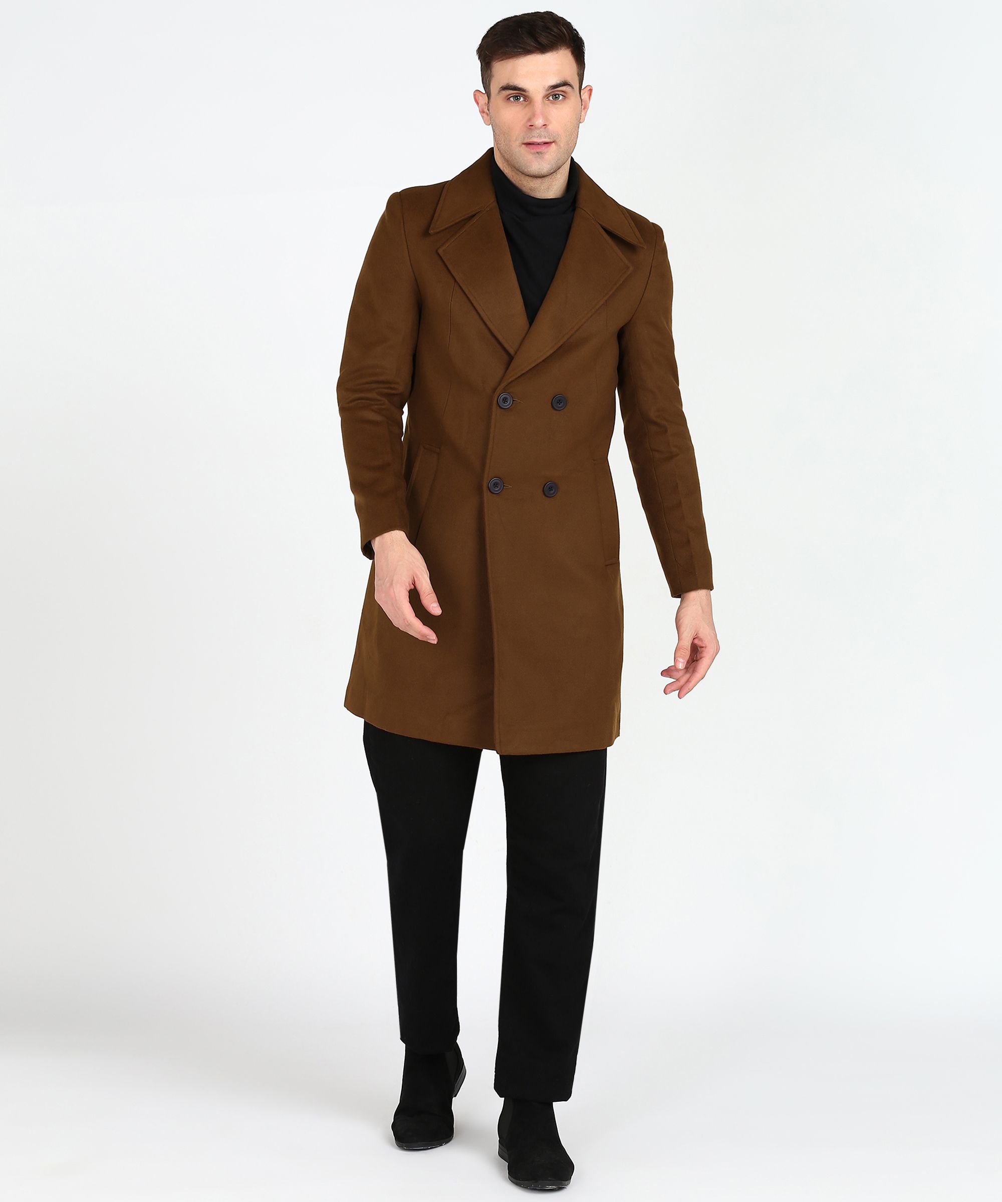 essentiele WOOL BLEND Coat For Men-picture-20