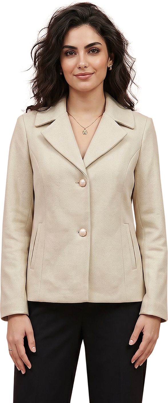 gfo Suede Solid Coat For Women-picture-25
