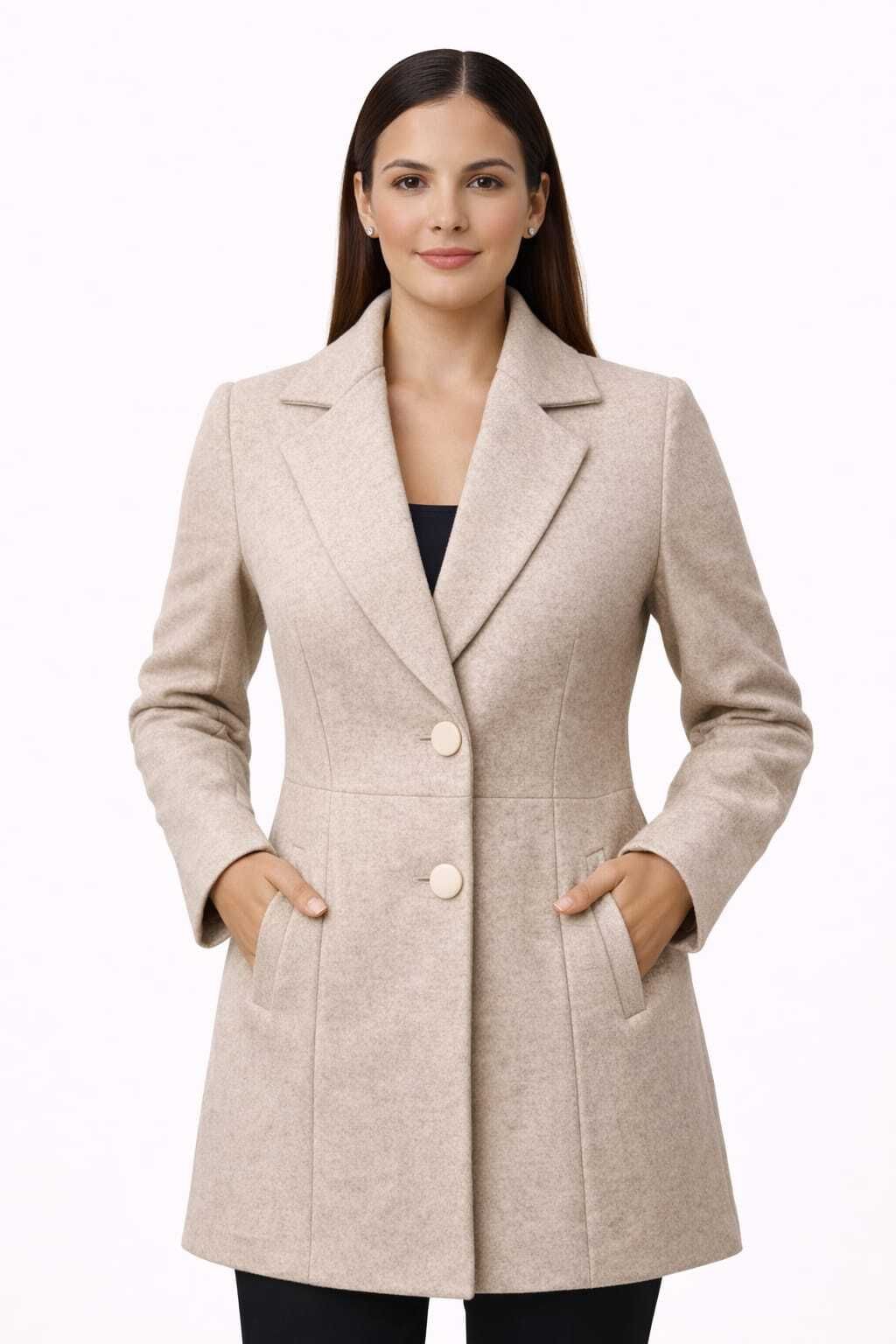 TWEED Coat For Women-image-33