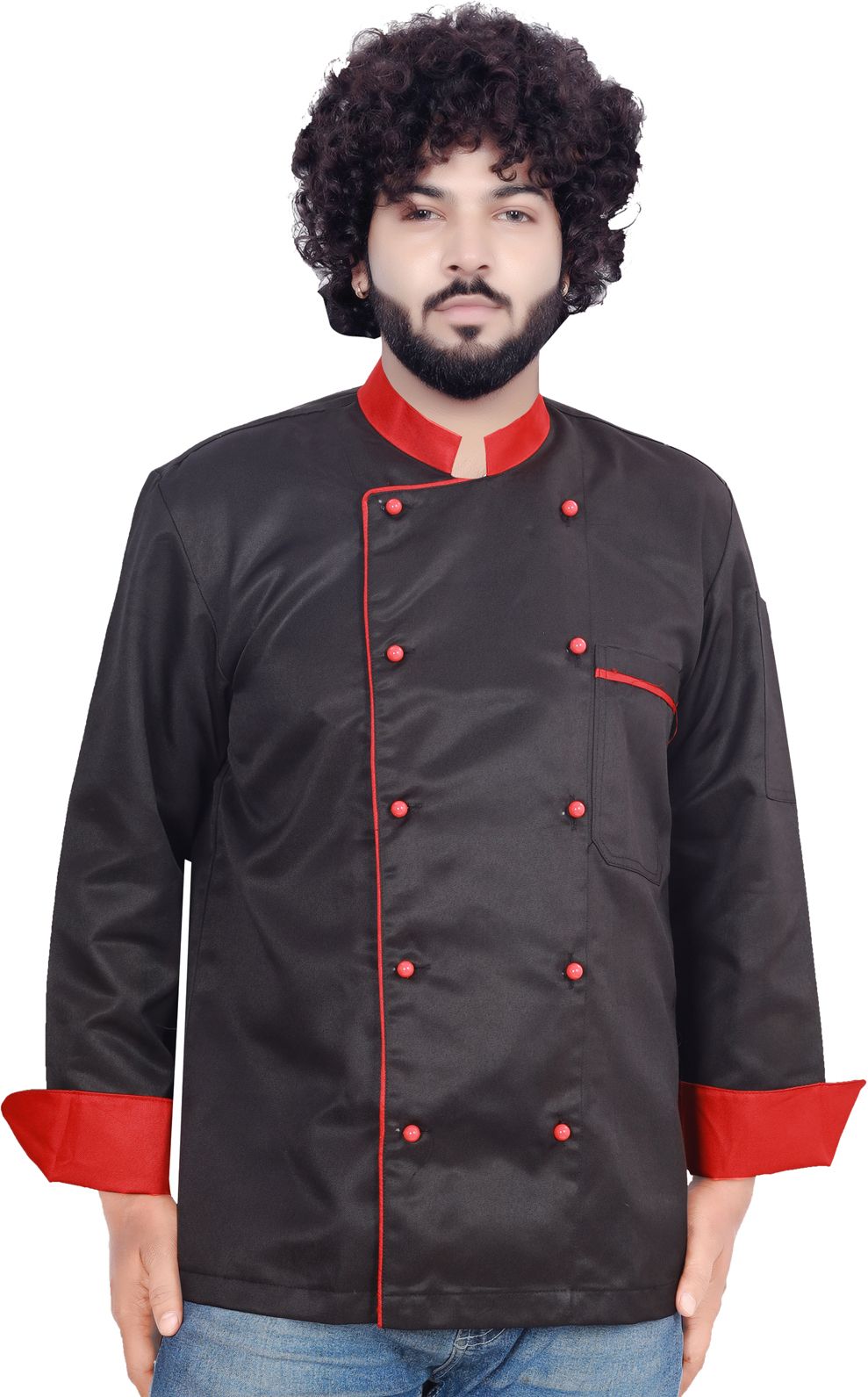 abc garments Polyester Solid Coat For Men-picture-45
