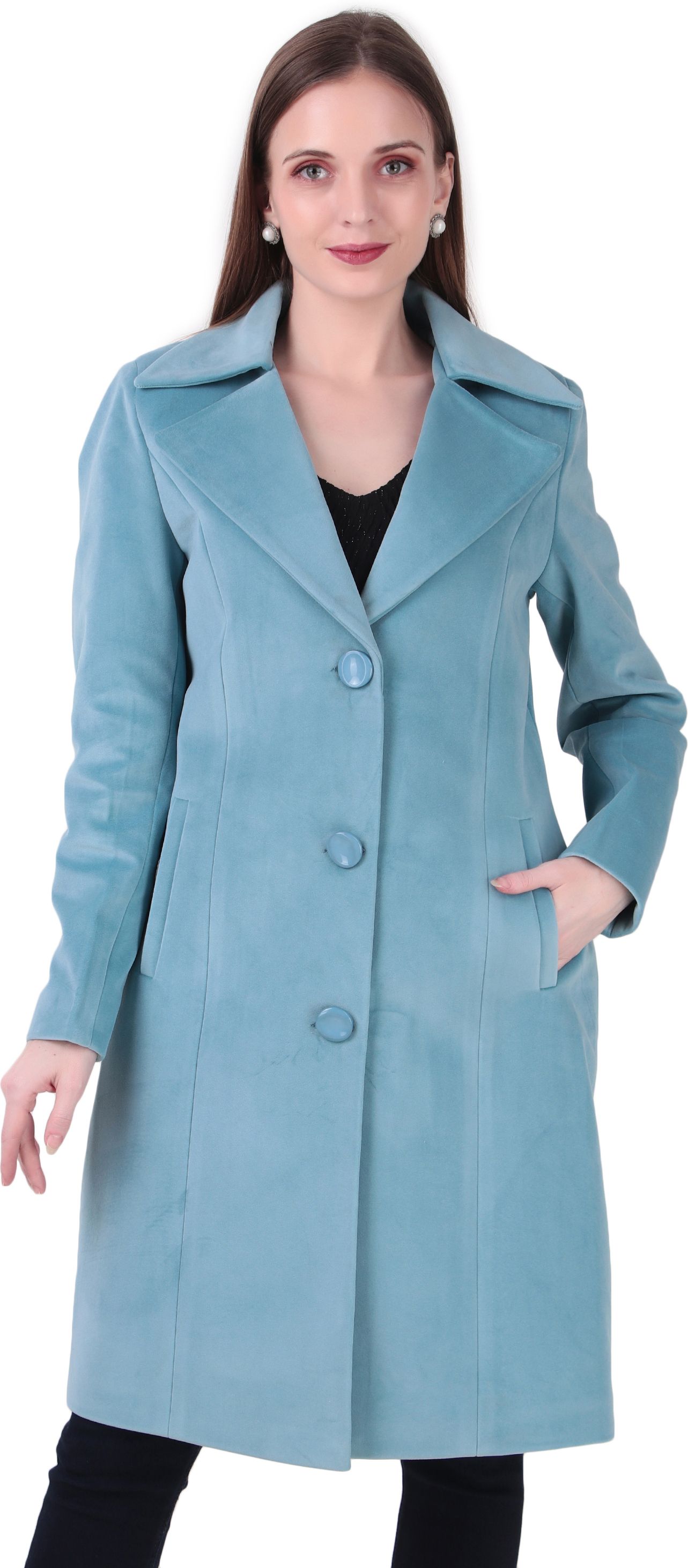 emiranza fashion WOOL BLEND Solid Coat For Women-picture-28