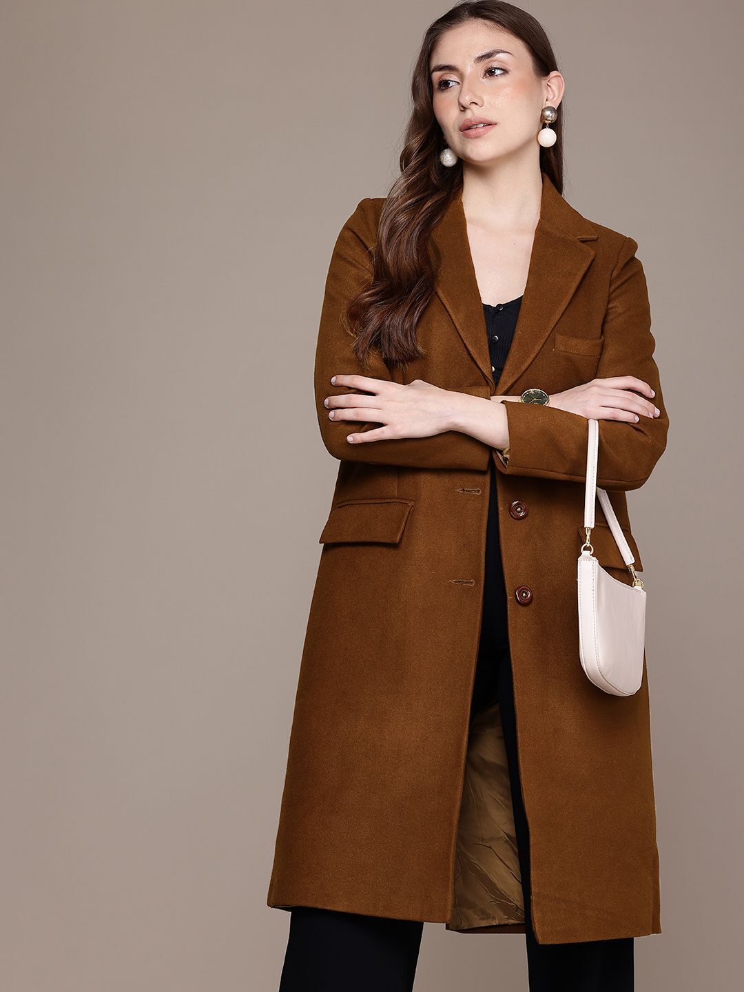 french connection Polyester Coat For Women-picture-15