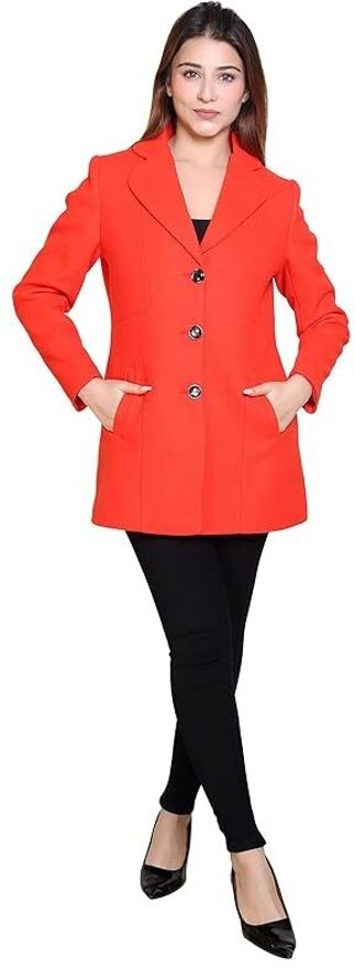 comfy sparrow WOOL BLEND Coat For Women-picture-25