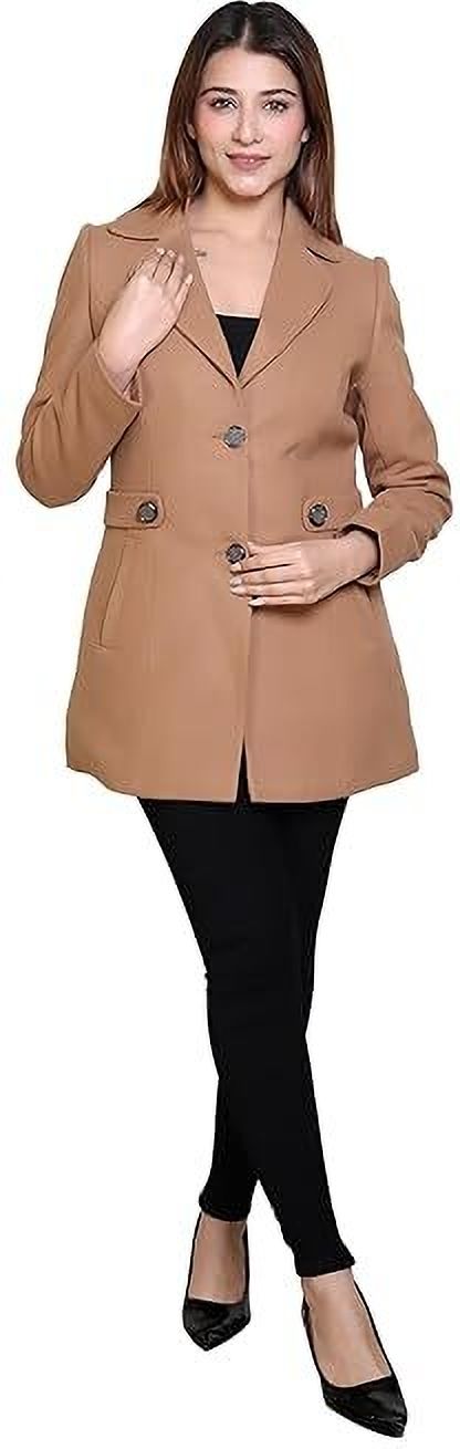 WOOL BLEND Coat For Women-image-6