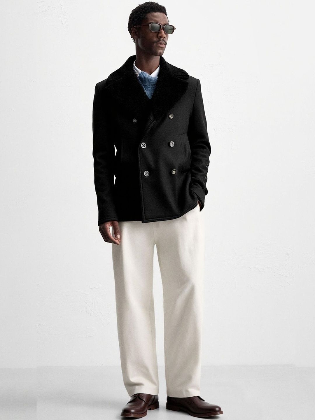mast & harbour Polyester Solid Coat For Men-picture-24