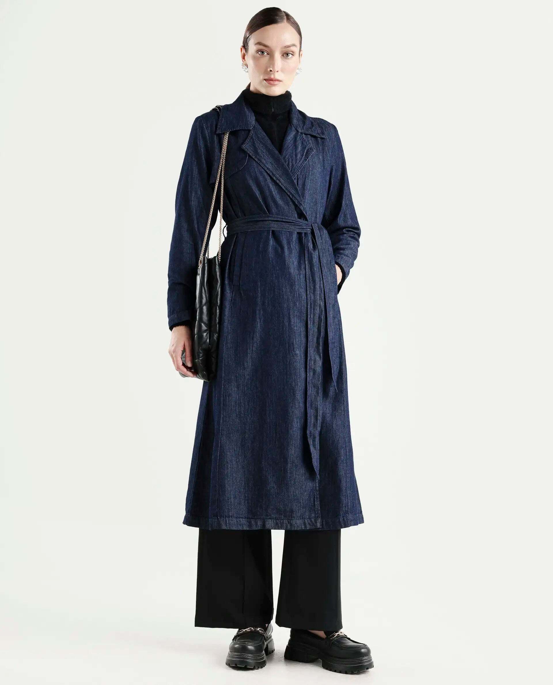 rareism Polyester Coat For Women-picture-27
