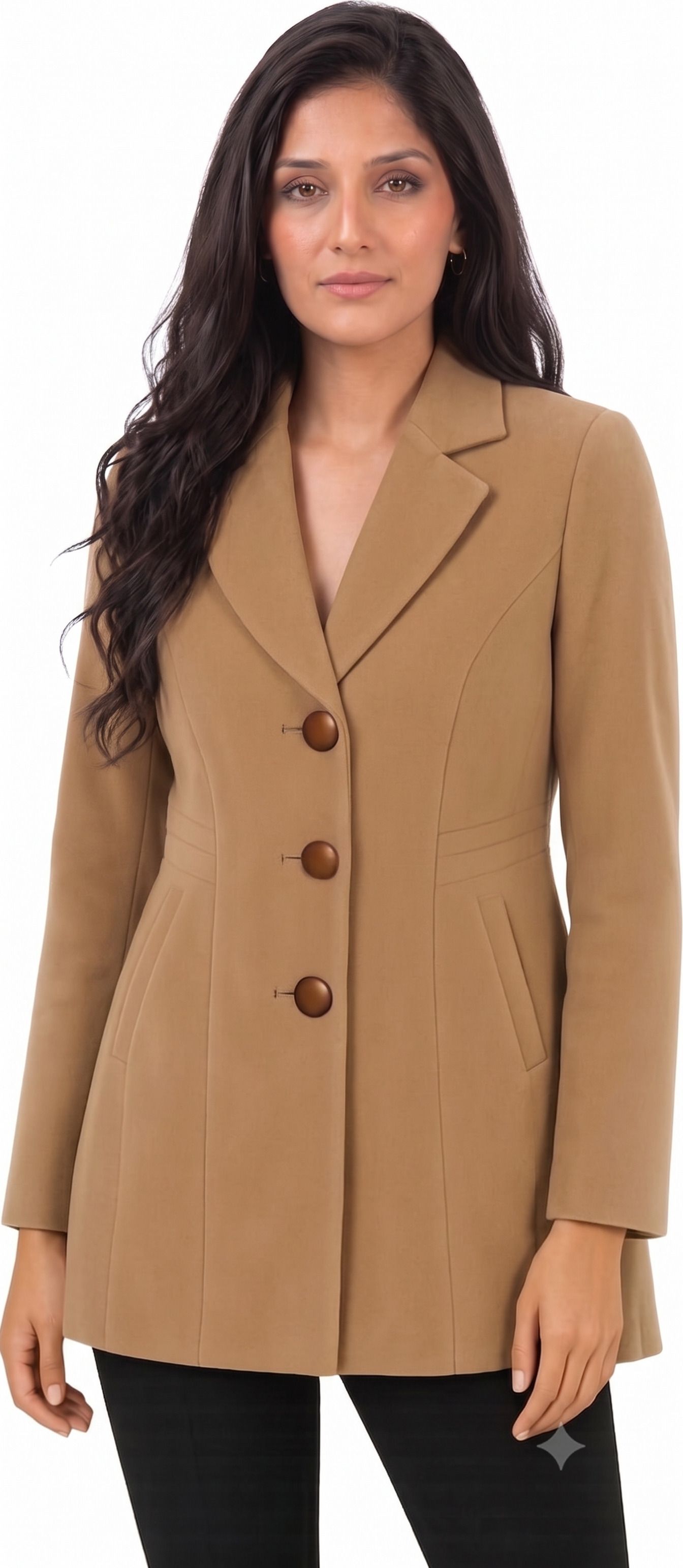 luvyduvy velvet Solid Coat For Women-picture-19