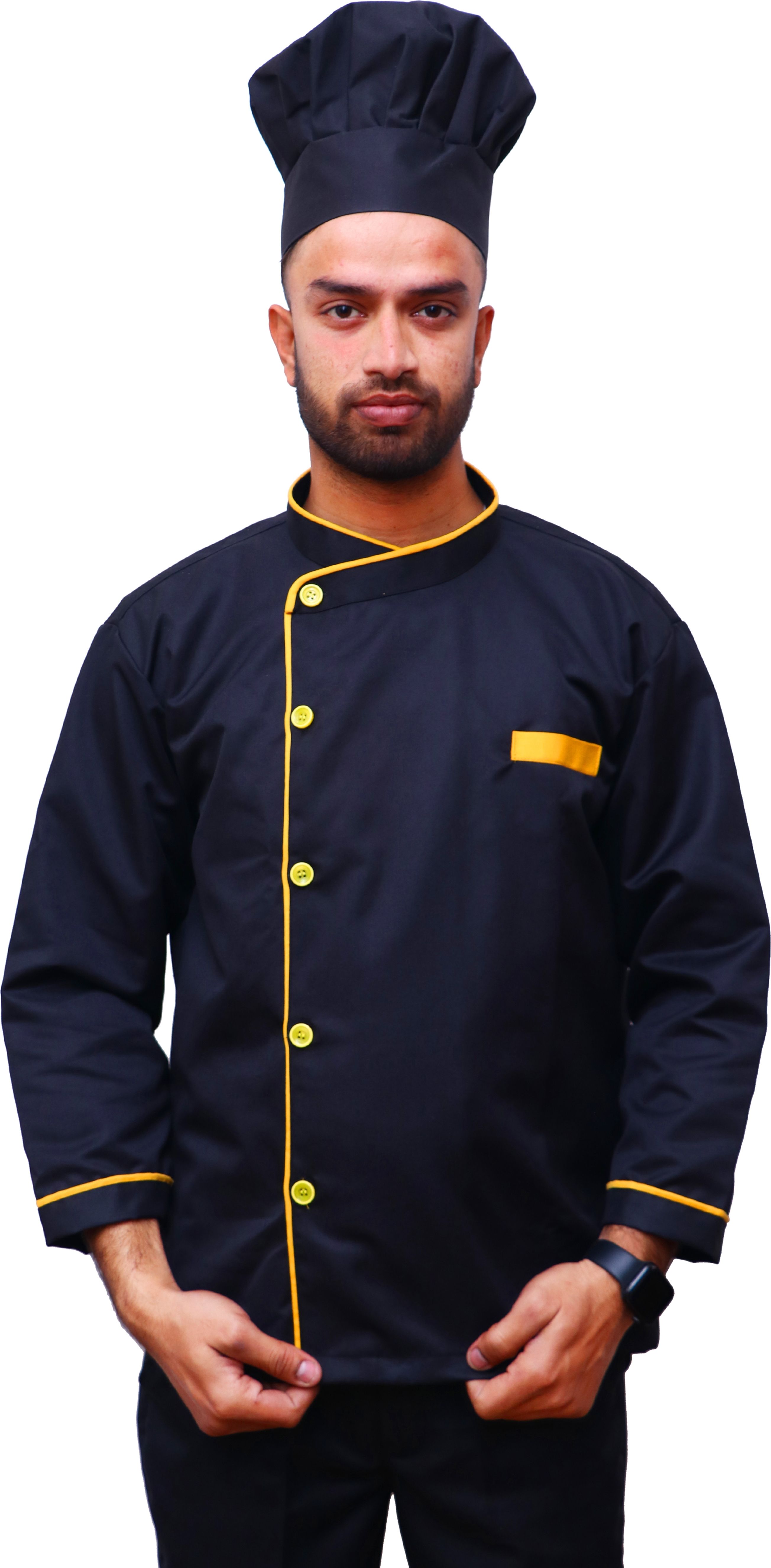 firefashion Pollycotton Solid Coat For Men-picture-13