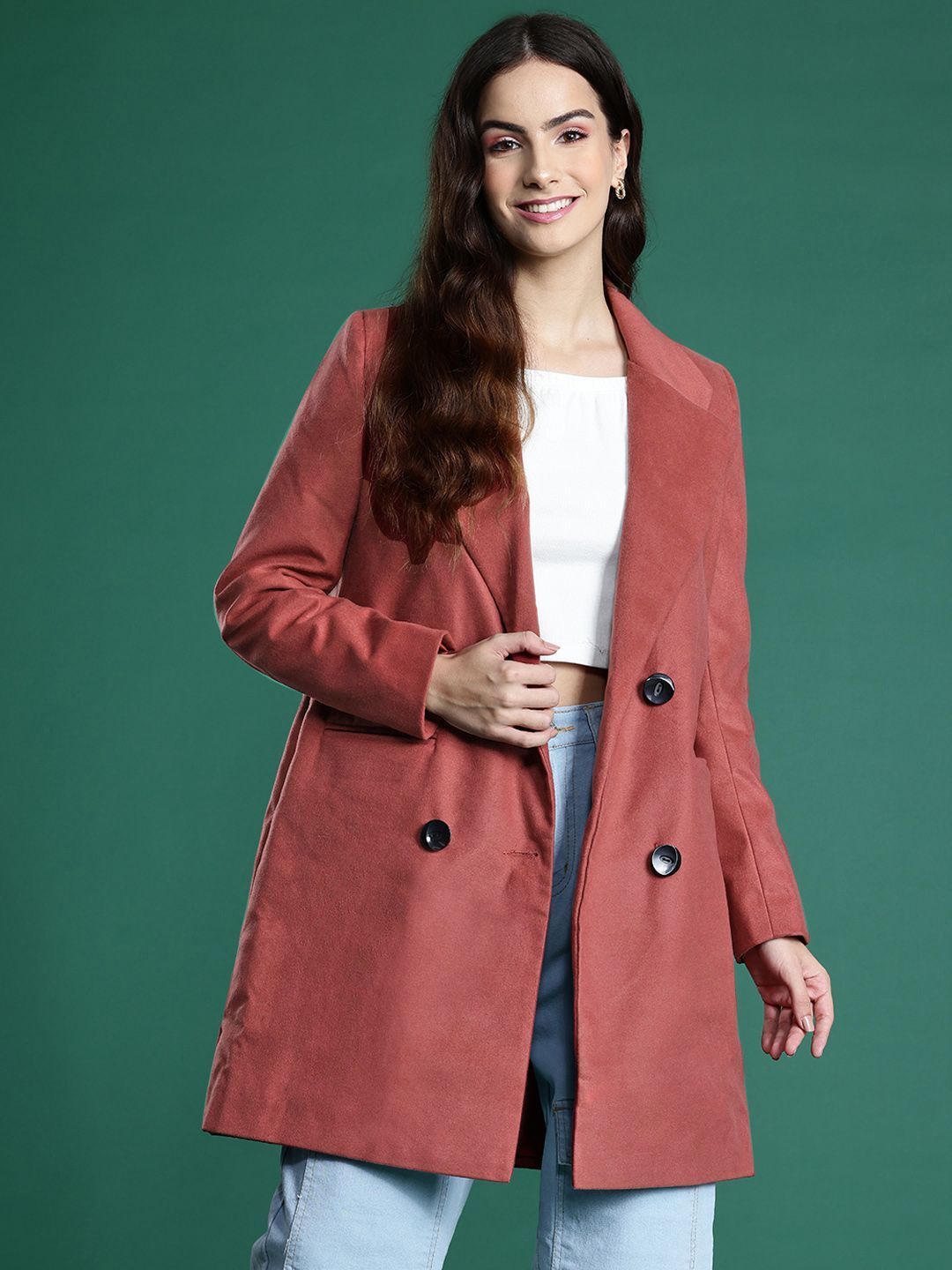 dressberry Polyester Coat For Women-picture-16
