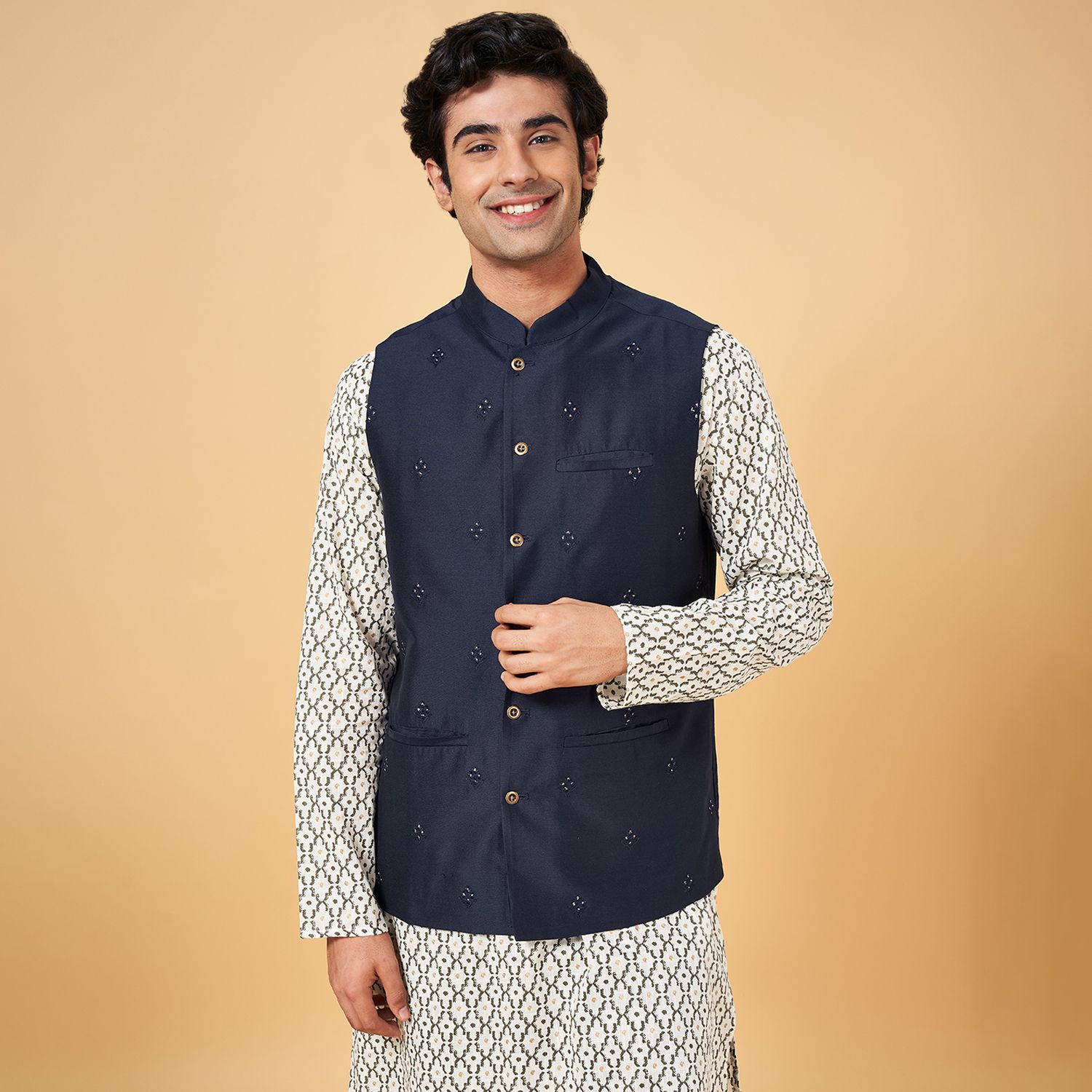 Poly Viscose Coat For Men